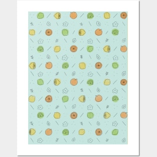 Citrus Fruits Posters and Art